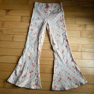 Show Me Your Mumu Womens Medium Belmont Pull On Trouser Patchwork Paisley Pants